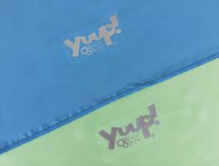 Yuup microfiber håndkle blå