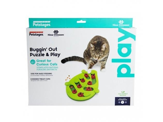 Petstages Buggin Out Puzzle Play Cat Toy